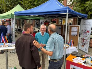 DPG beim Lüdinghausen Friedensfest, Foto © DPG Lüdinghausen
