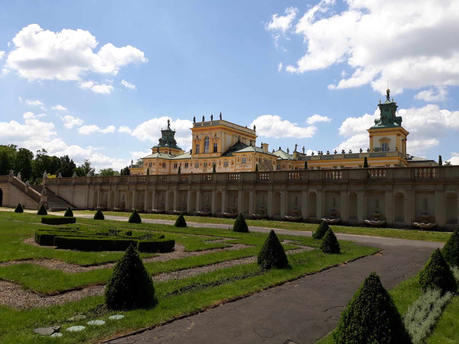 Sommerresidenz der polnischen Könige, das Schloss Wilanów