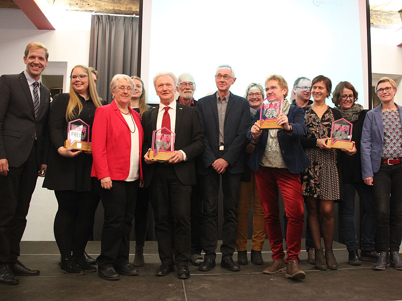 Der zweite Preis im Landeswettbewerb „Heimat Europa“ für die Deutsch-Polnische Gesellschaft Lüdinghausen