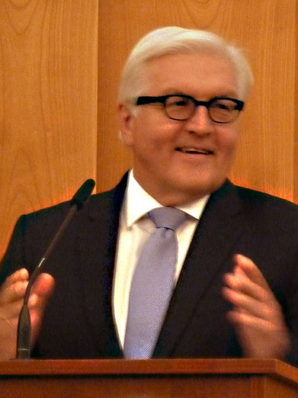 Bundesaußenminister Frank-Walter Steinmeier